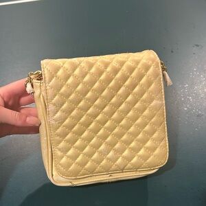 Yellow Vintage Cross Body Bag